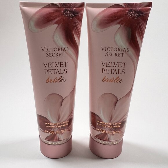 Victoria Secret Velvet Petals BRULEE Fragrance Lotion Full Size SEALED Lot of 2 - Picture 2 of 6